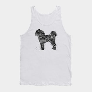 Cavapoo Dog black and white Tank Top